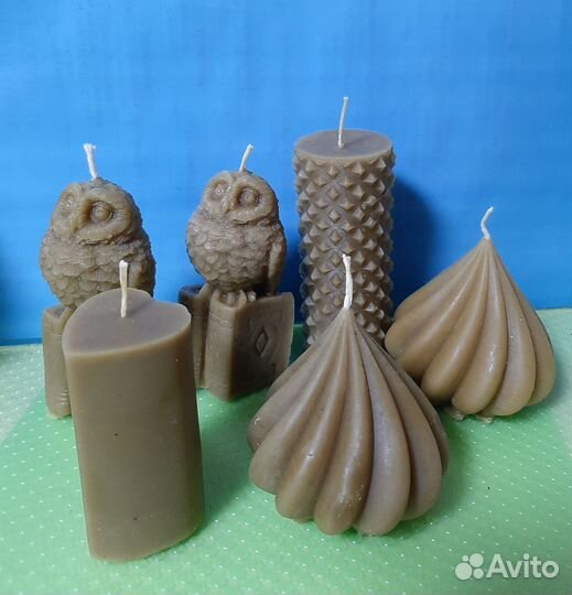 Свечи из натурального воска