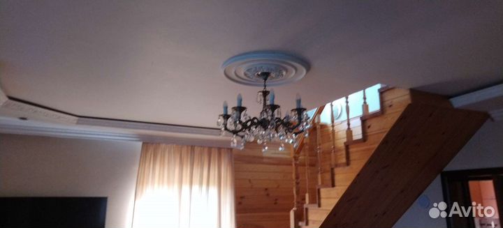 Люстра потолочная хрустальная