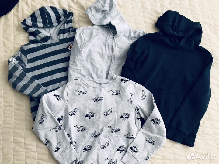 Вещи пакетом на мальчика 122 128