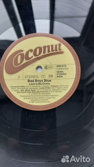 Bad boys blue-87NM/NM/Ger.-оригинал