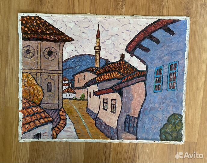 Картина маслом на холсте 