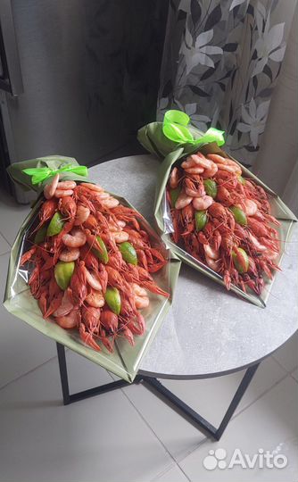 Мужской букет из раков