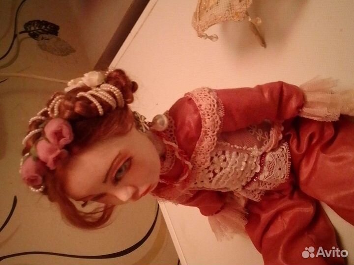 Кукла будуарная,коллекционная,50см
