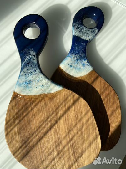 Разделочная доска из эпоксидной смолы