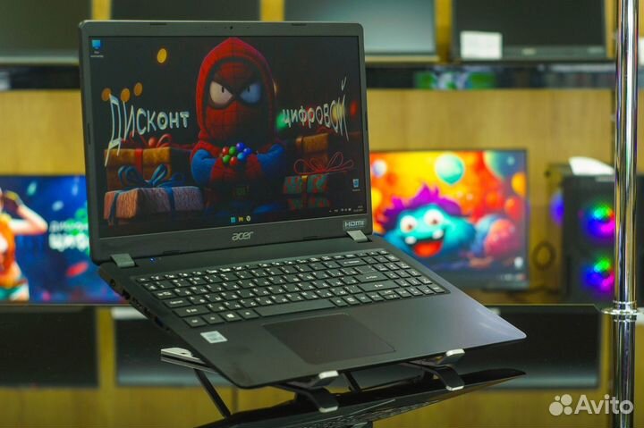 Acer EX215 /Core i3-10/DDR4-8gbssd-256Gb/HDD-1Tb