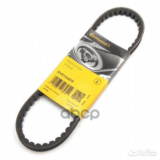 Ремень 13*670/Contitech/ 13X670 ContiTech