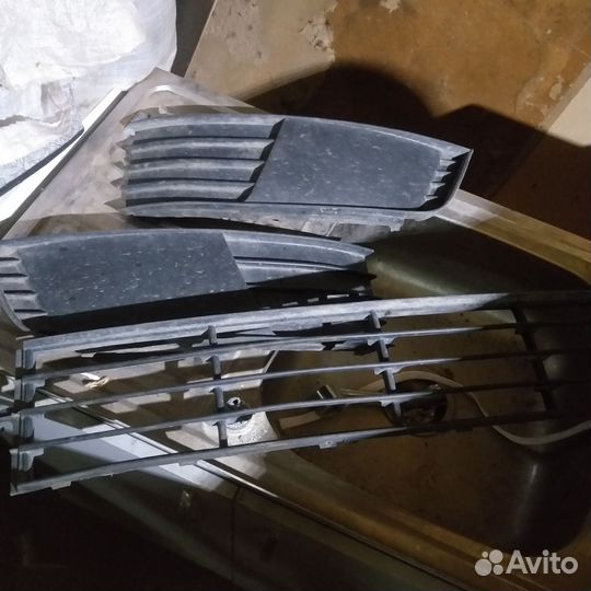 Решетка бампера на skoda octavia a7