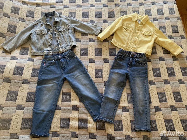 Вещи пакетом для девочки 104-110