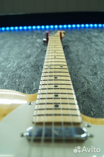 Электрогитара Telecaster отстроенная, новые струны