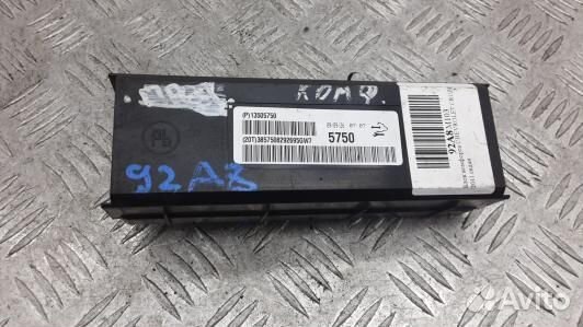 Блок комфорта chevrolet cruze J300 (92A08M103)