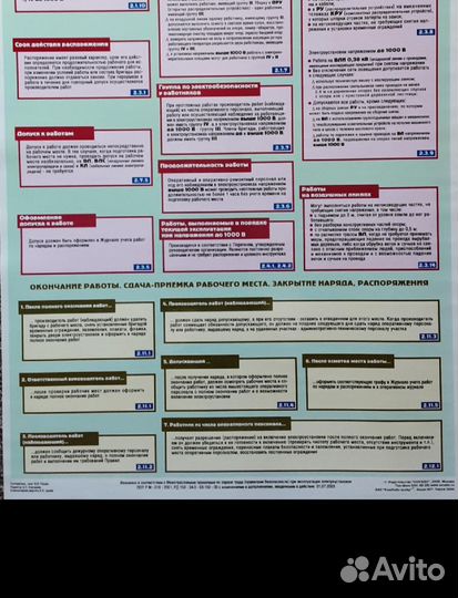 Плакаты Организация обеспечение электробезопасност