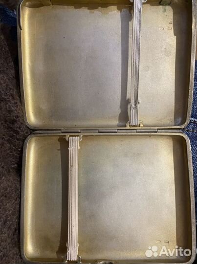 Портсигар серебро