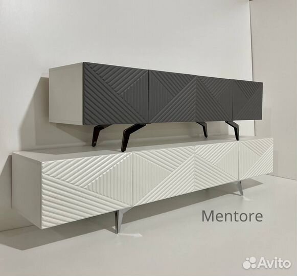 Тумба тв Bravo Ромб в цвете графит