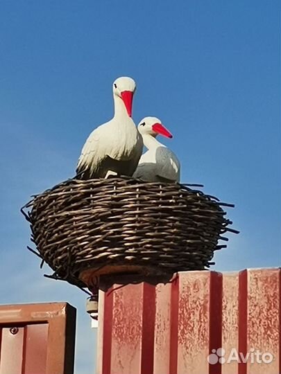 Кашпо из искусственного ротанга