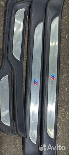 Bmw e90 накладки порогов м пакет внутренние