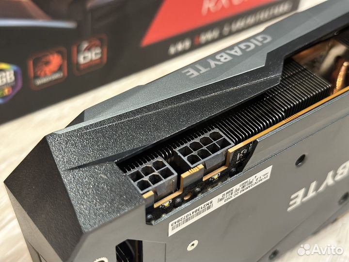 Видеокарта RX6700XT gigabute gaming 12GB