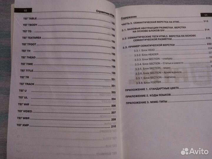 Html справочник