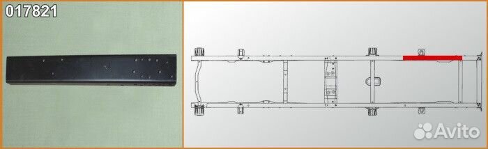 Усилитель рамы ГАЗель №4 