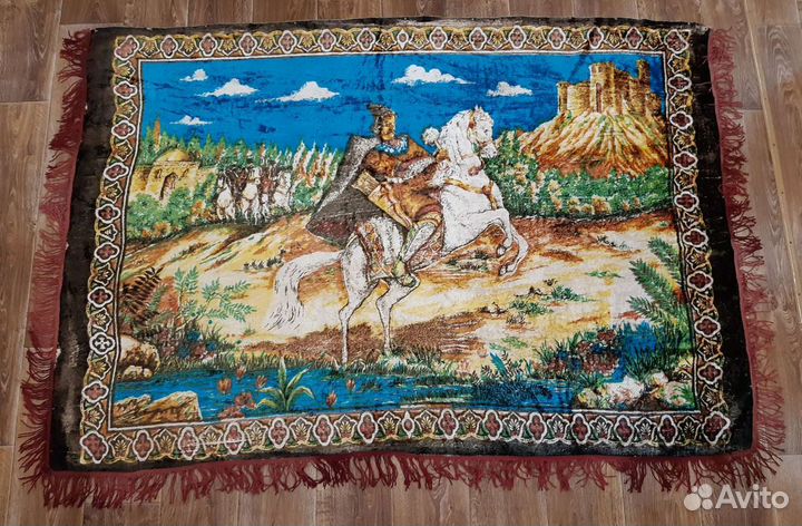 Коврик плюшевый