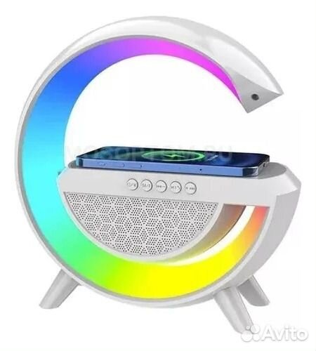 Светильник- Ночник c беспроводной зарядкой для тел