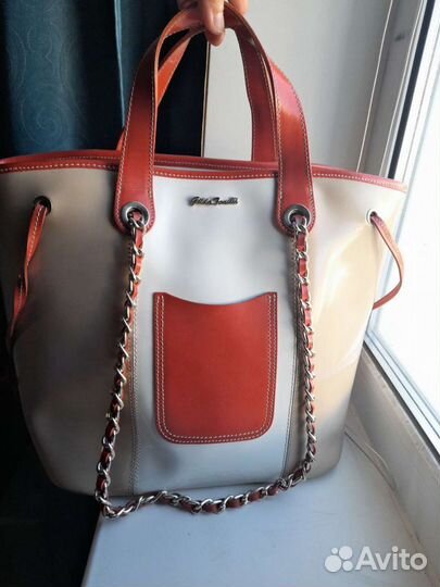 Сумка кожа Gilda Tonelli