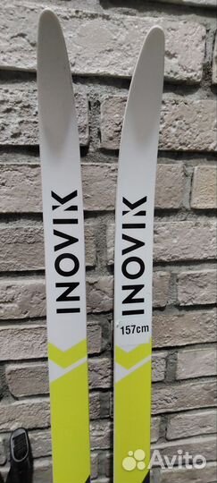Комплект детских лыж 157 inovik с палками 115
