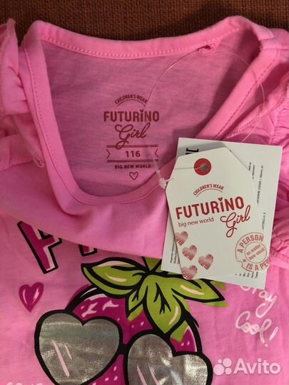Майка для девочки 116