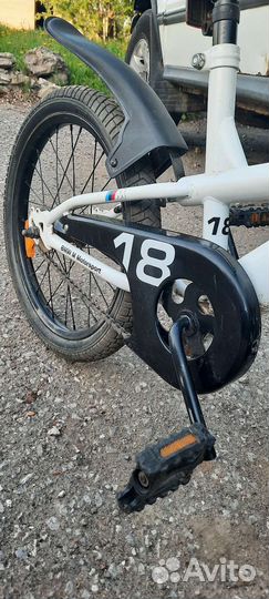 Детский велосипед бмв 18 колеса