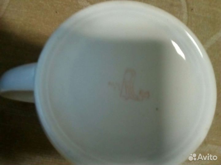 Кружки фарфоровые