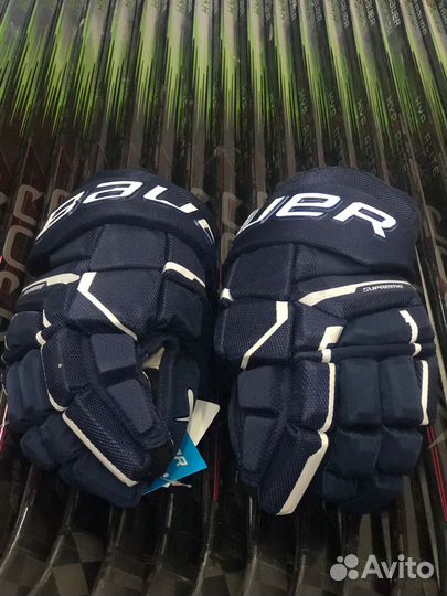 Bauer Mach сине-белые 14