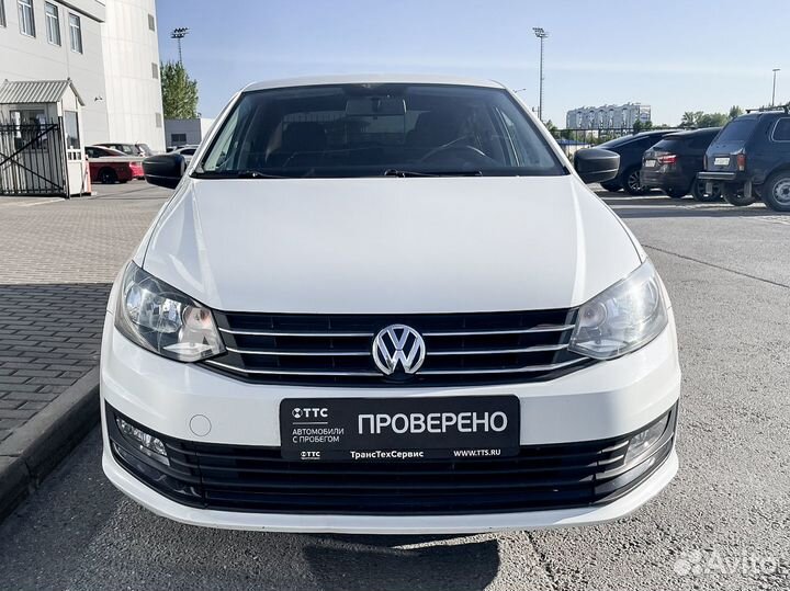 Volkswagen Polo 1.6 МТ, 2020, 107 450 км