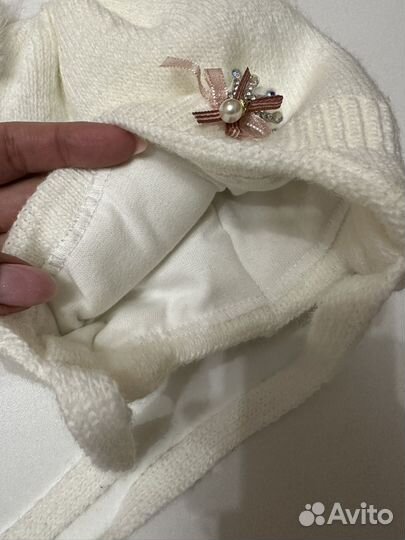 Шапка зимняя для девочки новая