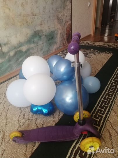 Самокат детский трехколесный