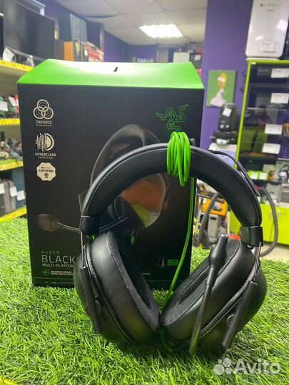 Наушники Razer black shark v2 x