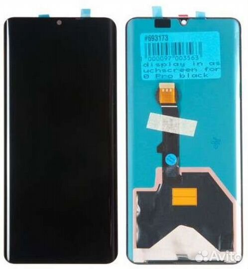 Дисплей для Huawei P30 Pro Черный - (amoled)
