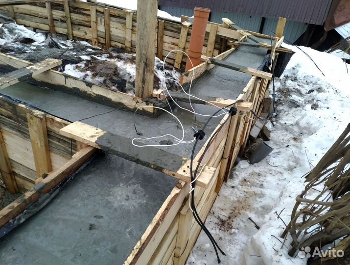 Прогревающий кабель для бетона