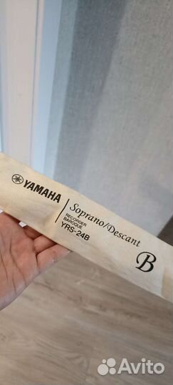 Блокфлейта yamaha YRS-24B