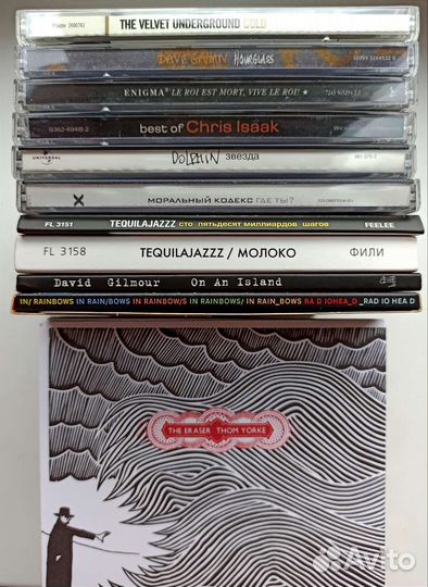 Компакт-диски CD, США, Европа, Япония