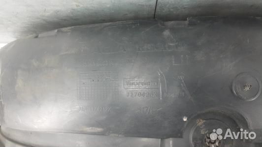 Защита арок (защита крыла, подкрылок) передняя лев