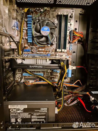 Компьютер Intel i5/8Gb/SSD120Gb/HDD1Tb/RadeonRX560