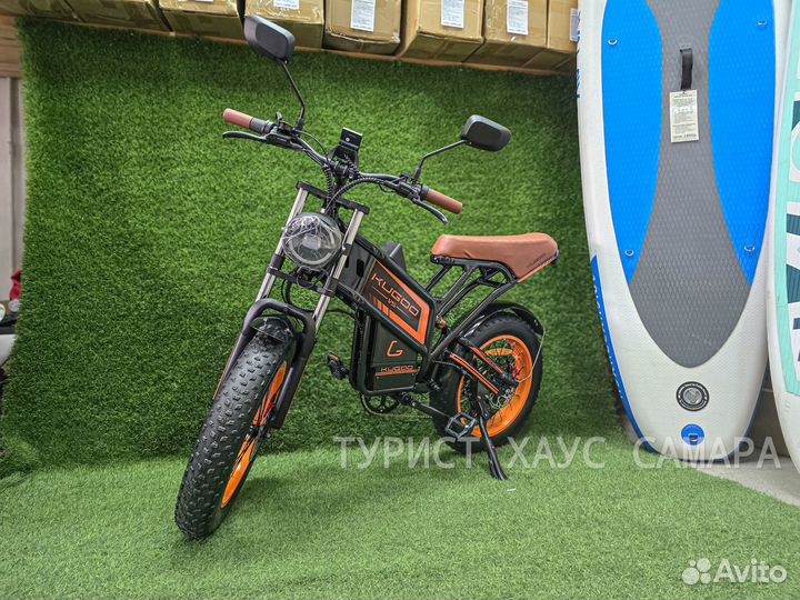 Электровелосипед Kugoo kirin V5 2024 (Фэтбайк)