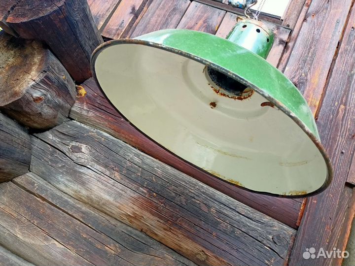 Промышленные светильники СССР 2 шт