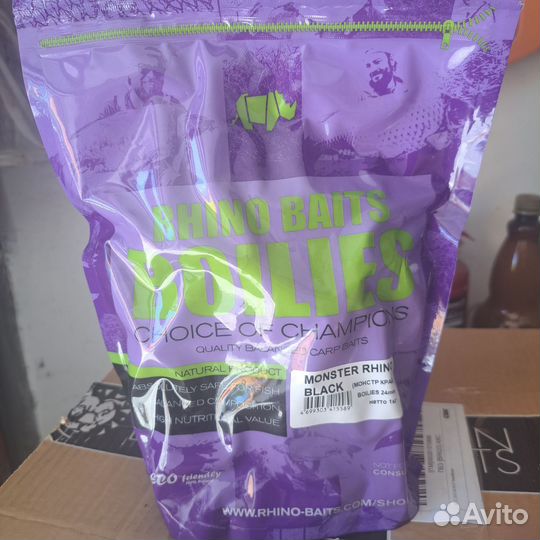 Бойлы monster rhino black