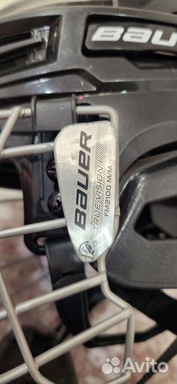 Шлем хоккейный Bauer, коньки хоккейные Bauer