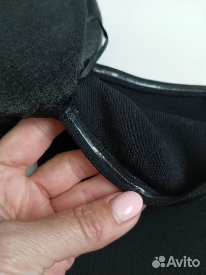 Платье черное облегающее next