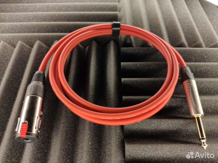 Jack 6.3 на Jack 6.3 гнездо Mr. Cable Reason G6