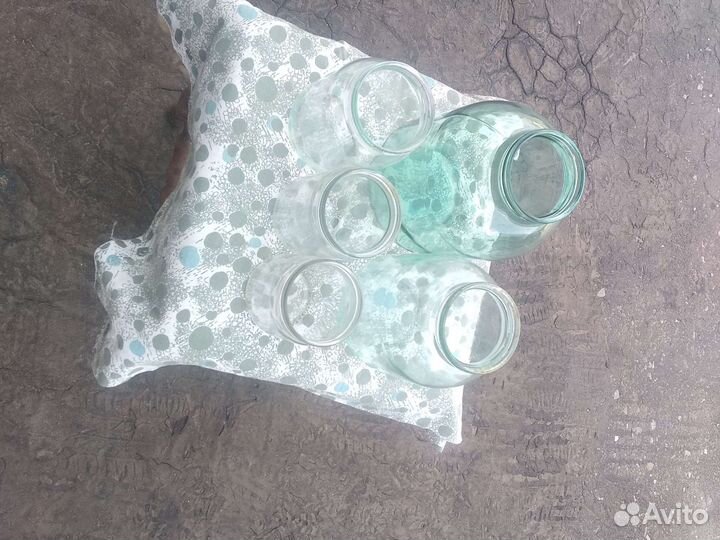 Банка стеклянные от 3л. до 0.5 литра