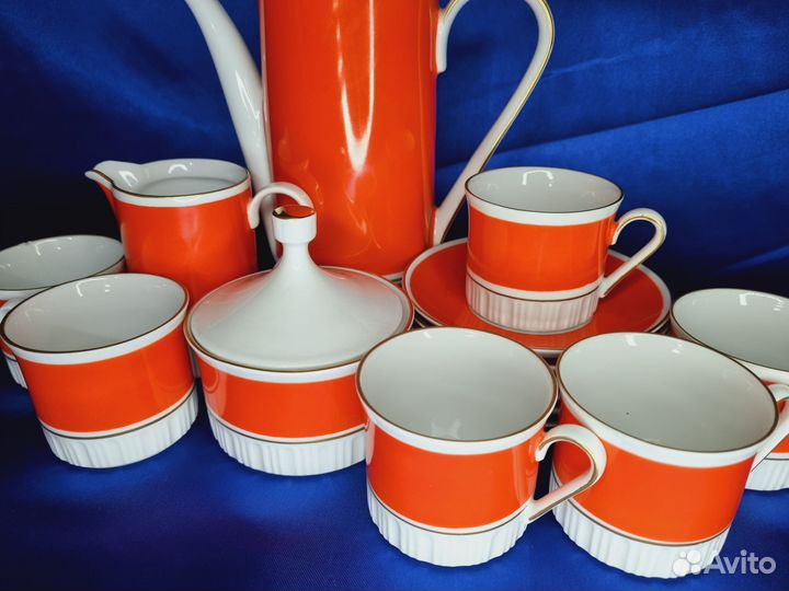 Кофейный Сервиз Volkstedt ГДР