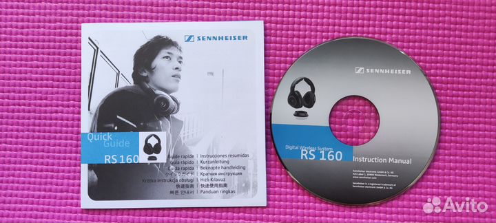 Беспроводные наушники sennheiser HDR 160