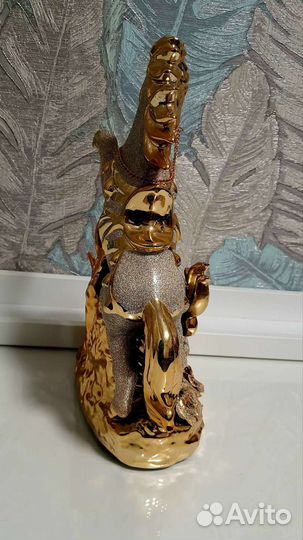 Лошадь керамическая интерьерная статуэтка